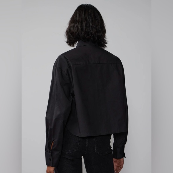 Long Sleeve Boxy Button Down Shirt - Picture 3 of 3